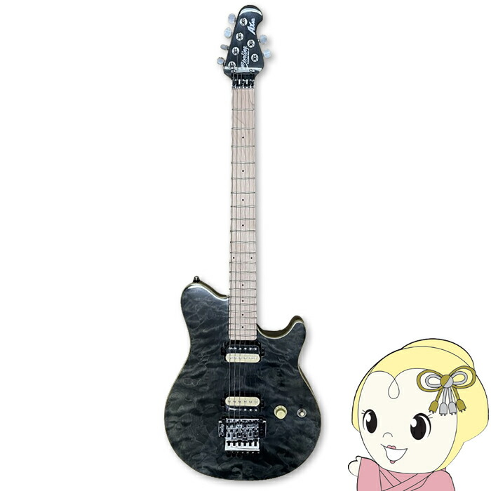【在庫あり】エレキギター MUSICMAN Sterling by Musicman AX40-TBK-M Trans Black AX40-TBK-M【KK9N0D18P】