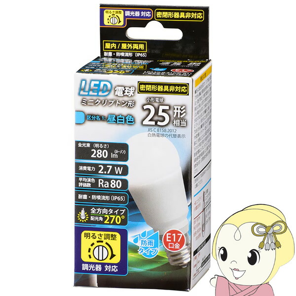 楽天市場】ENDO LEDZ LAMP LED電球 ミニ