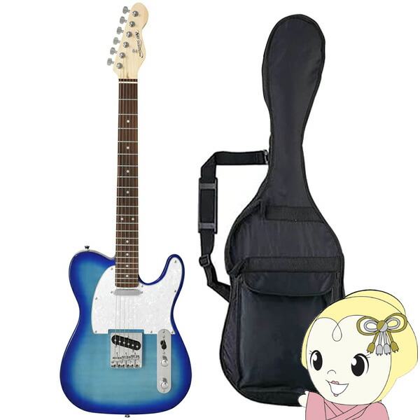 【在庫あり】エレキギター Photogenic フォトジェニック テレキャスター シースルーブルー リミテッド 【西日本限定カラー】See Through Blue Limited 【KK9N0D18P】