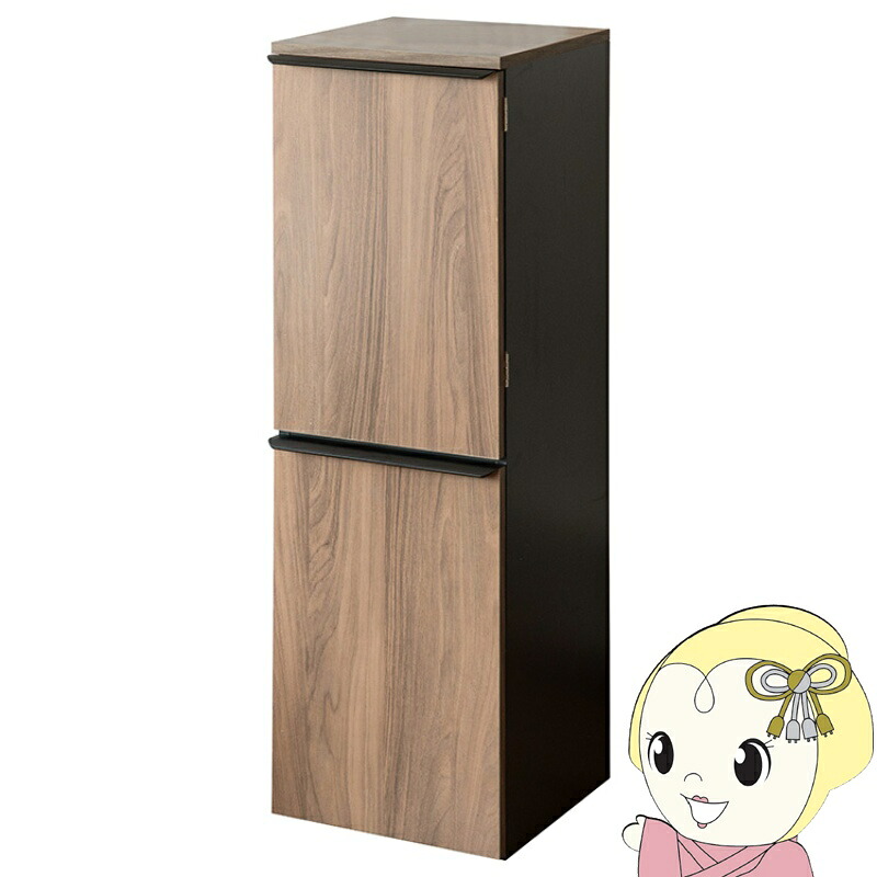 ゴミ箱 木製分別ダストボックス NotT（ノット） ダストボックス スリム ごみ箱 おしゃれ キャスター付 省スペース キッチン ブラウン 70L【KK9N0D18P】｜ぎおん店