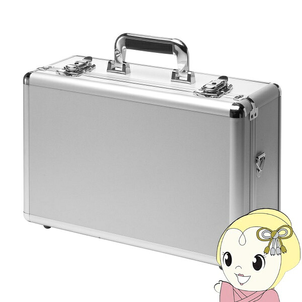 サンワサプライ MM-WGS6/400-HSGS002用 キャリングケース アルミケース 鍵付 ショルダーベルト付 MM-WGS6-BOX1【KK9N0D18P】