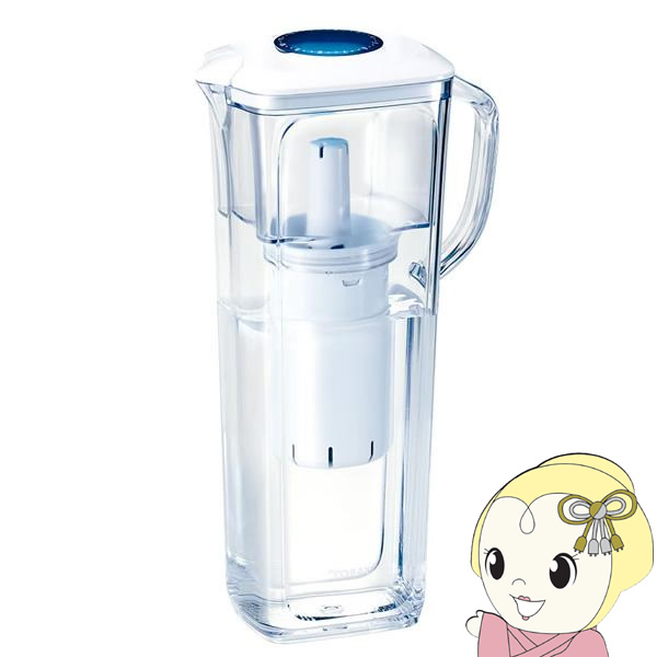 TORAY 東レ トレビーノ ポット型浄水器 0.8L PT307SLV JIS16項目除去の高除去タイプ PFASの一種であるPFOS及びPFOAも除去 スピード浄水【KK9N0D18P】