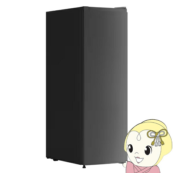 【エントリーで当店全品最大P5倍 7/19 20時~7/26 1:59迄】冷凍庫【メーカー直送】スリム冷凍庫 93L 右開き 自動霜取り 幅36cm ブラック JF93HD01BK【KK9N0D18P】|ぎおん店