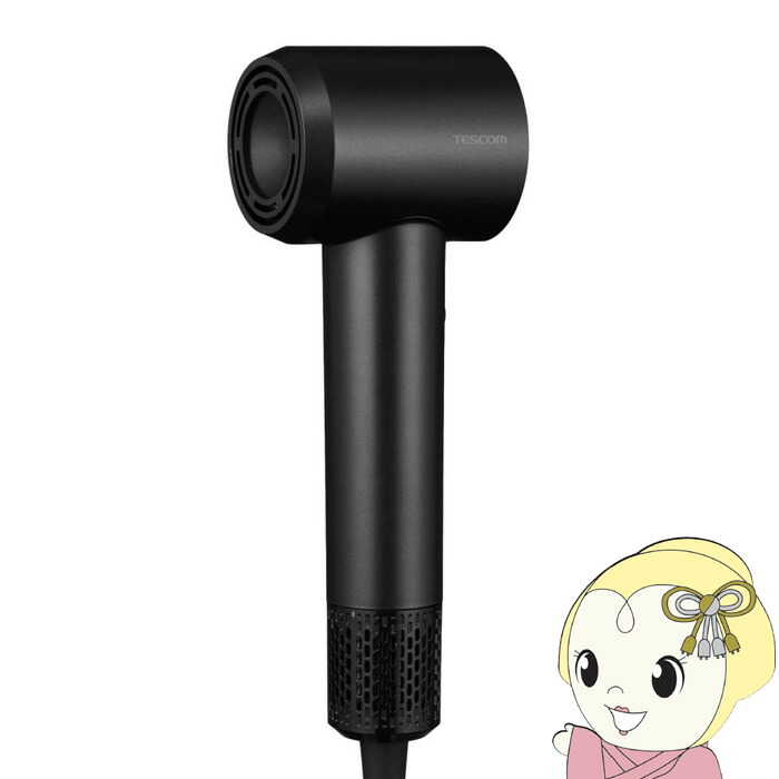 【ｴﾝﾄﾘｰで当店全品最大P5倍 7/19 20時～7/26 1:59迄】[予約]ヘアドライヤー TESCOM テスコム ブラック マイナスイオン ヘアードライヤー TD620A-K【KK9N0D18P】｜ぎおん店