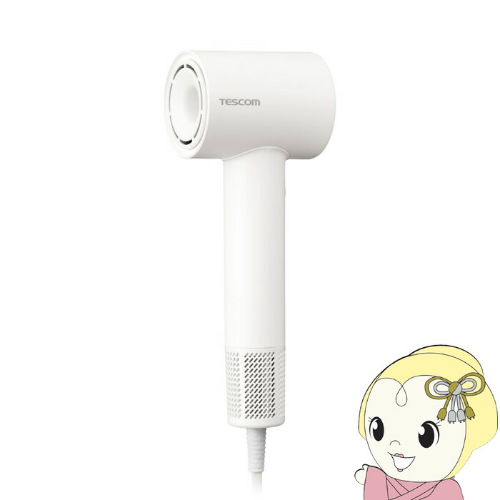 ヘアドライヤー TESCOM テスコム ホワイト マイナスイオン TD760A-W【KK9N0D18P】