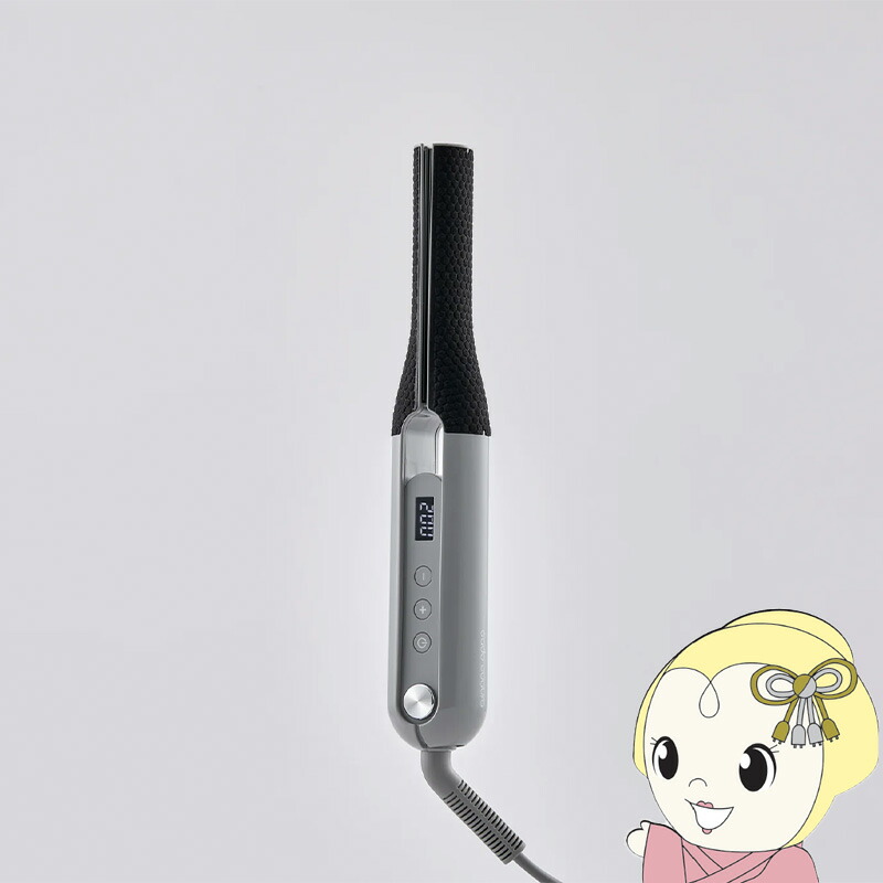 【4/18限定 ﾀﾞｲﾔﾓﾝﾄﾞ会員ならｴﾝﾄﾘｰで当店全品最大P8倍】ストレートヘアアイロン BI-G1 [クールグレー] cado カドー 負担軽減 時短 軽い 薄い 汚れづらい シンプル仕様【KK9N0D18P】