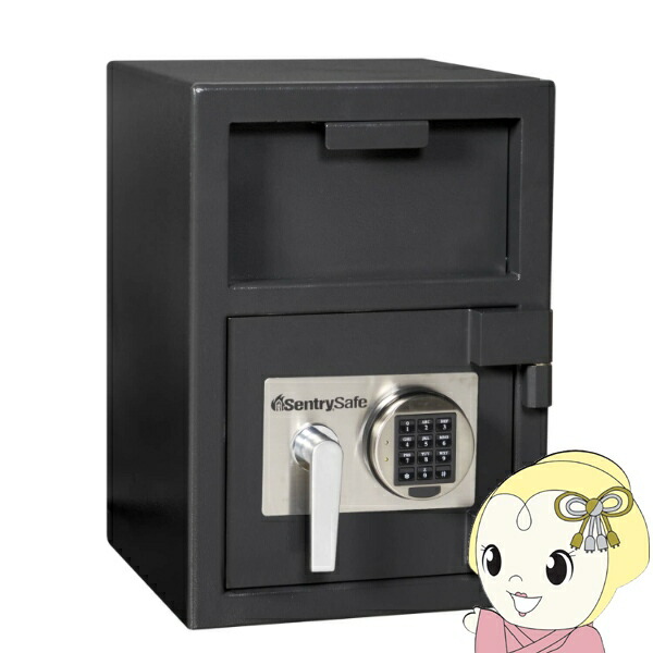 金庫 セントリー Sentry 投入式金庫 据置型保管庫 テンキー式 DH-074E 非耐火 26.6L 43.1kg ブラック 防犯 コンビニ レストラン ガソリンスタンド【KK9N0D18P】 52,680円