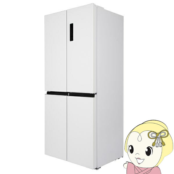 【6/5は継続期間制限事項ｸｰﾎﾟﾝふり出し】【築き上げる込み】 電気冷蔵庫 二人生活様式 415L MAXZEN 大電気容量 4部屋の入り口 フレンチ部屋の入り口 観音開き 霜取り不必要 LED見せびらかす白いこと JR415ML01WH【KK9N0D18P】