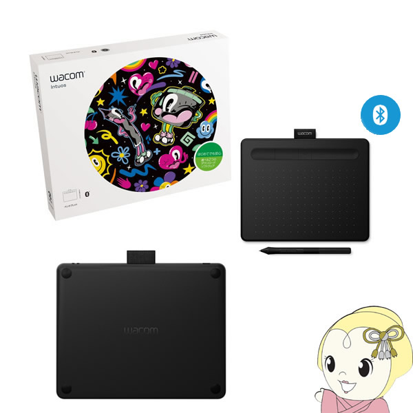 CTL-4100WL/K0 ワコム 書き込み経口避妊薬 Intuos Small 無線電話 黒いこと Bluetooth青写真【KK9N0D18P】
