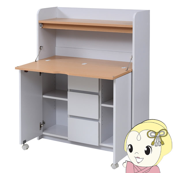 ライティングデスク 薄型デスク 省スペース リビングデスク ママデス0ク　おしゃれ【KK9N0D18P】｜ぎおん店