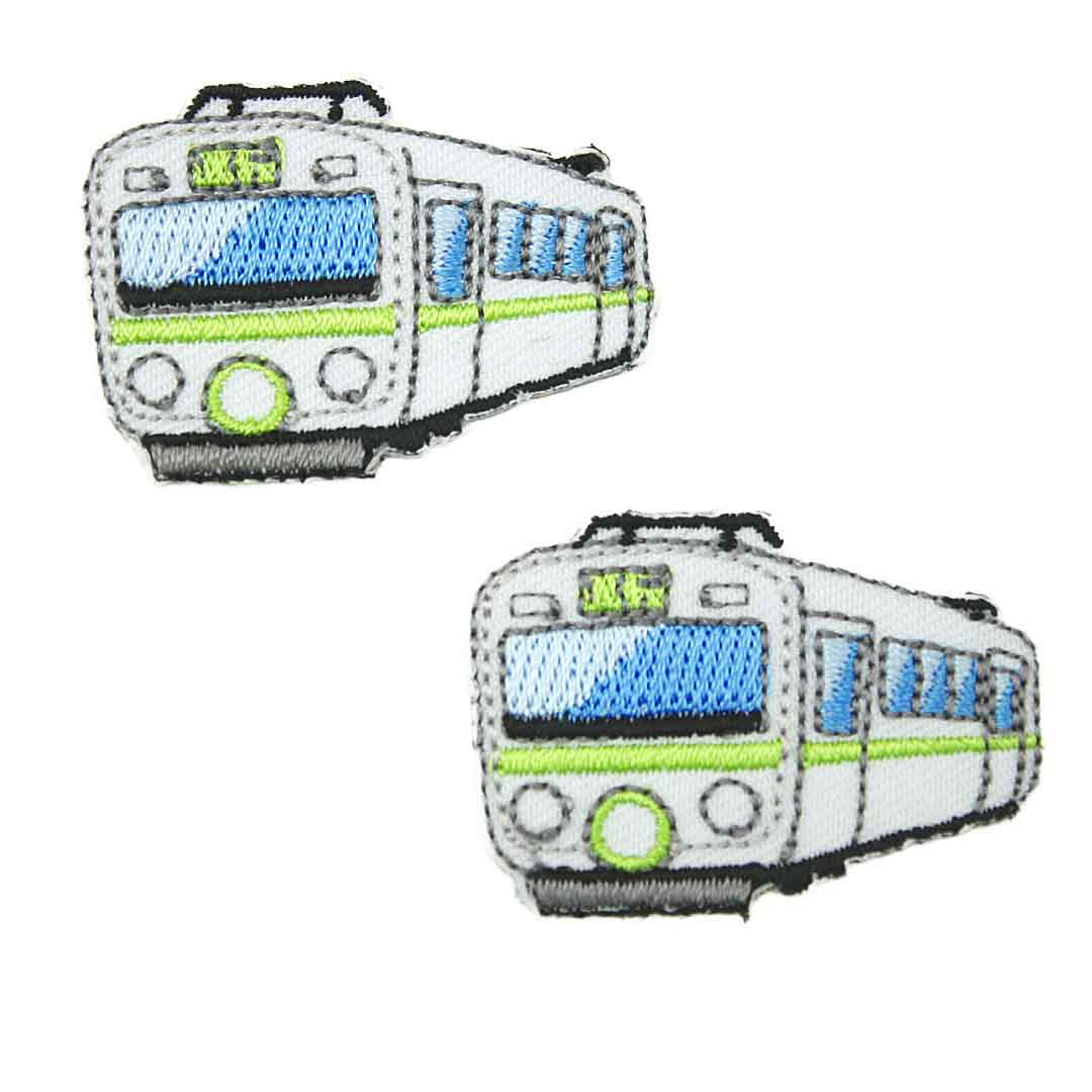 楽天市場 鉄道 電車 トレインミニワッペン 103系山手線 Tr380 Tr27 アイロン アップリケ パッチ アルファベット エンブレム 名前 ミリタリー 車 ディズニー ワッペン Sss ワッペン通販 ワッペンストア