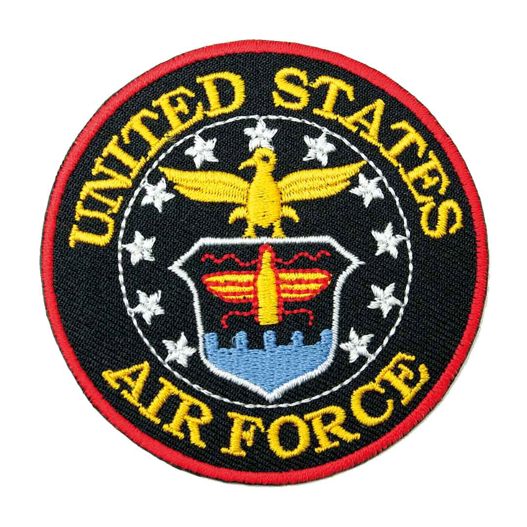 楽天市場】【アパレルスタッフセレクト】ワッペン アイロン US AIR FORCE 軍物 紋章 ミリタリー アップリケ わっぺん アイロンで簡単貼り付け  1000円以上お買い上げでゆうパケット便送料無料 : GLOBAL MARKET