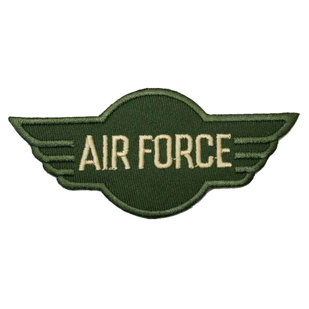 アイロンワッペン US AIR FORCE 軍物 紋章 ミリタリー 簡単貼り付け