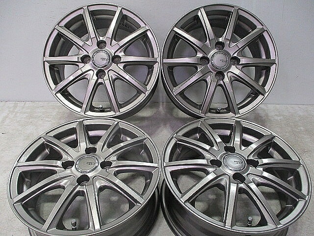 中古ホイール 14インチ Topy Sibilla Gs5 中古ホイール 14インチ 装着車種フィールダー キューブ デミオ ノート ヴィッツ ヤリス フィット カローラ Novix Com