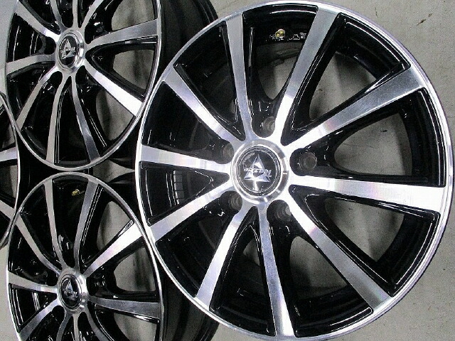 AUTOBACS Lizea リゼア 社外ホイール 15インチ 4本 6J4HPCD100+40 bB等 