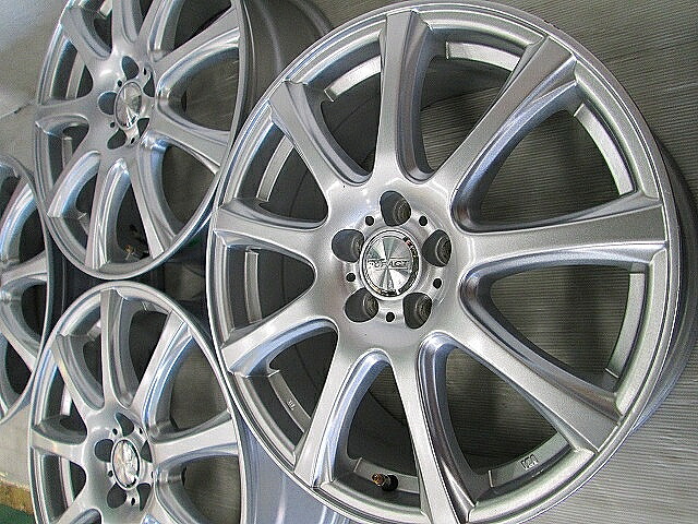【中古ホイール 17インチ】【ダンロップ DUFACT】【中古ホイール 17インチ】 装着車種86 ウィッシュ プリウス BRZ フォレスター｜グローバルタイヤ店