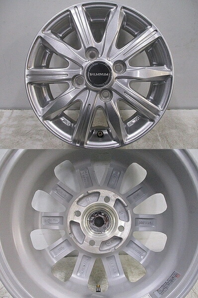 中古車 13インチ ブリヂストン Balminum 中古ホイール 13インチ 仕懸ける車種ムーヴ ラパン アウト ミラ 台車 モコ Ekワゴン オッティ 寿命ホイール Gdc Groupe Com