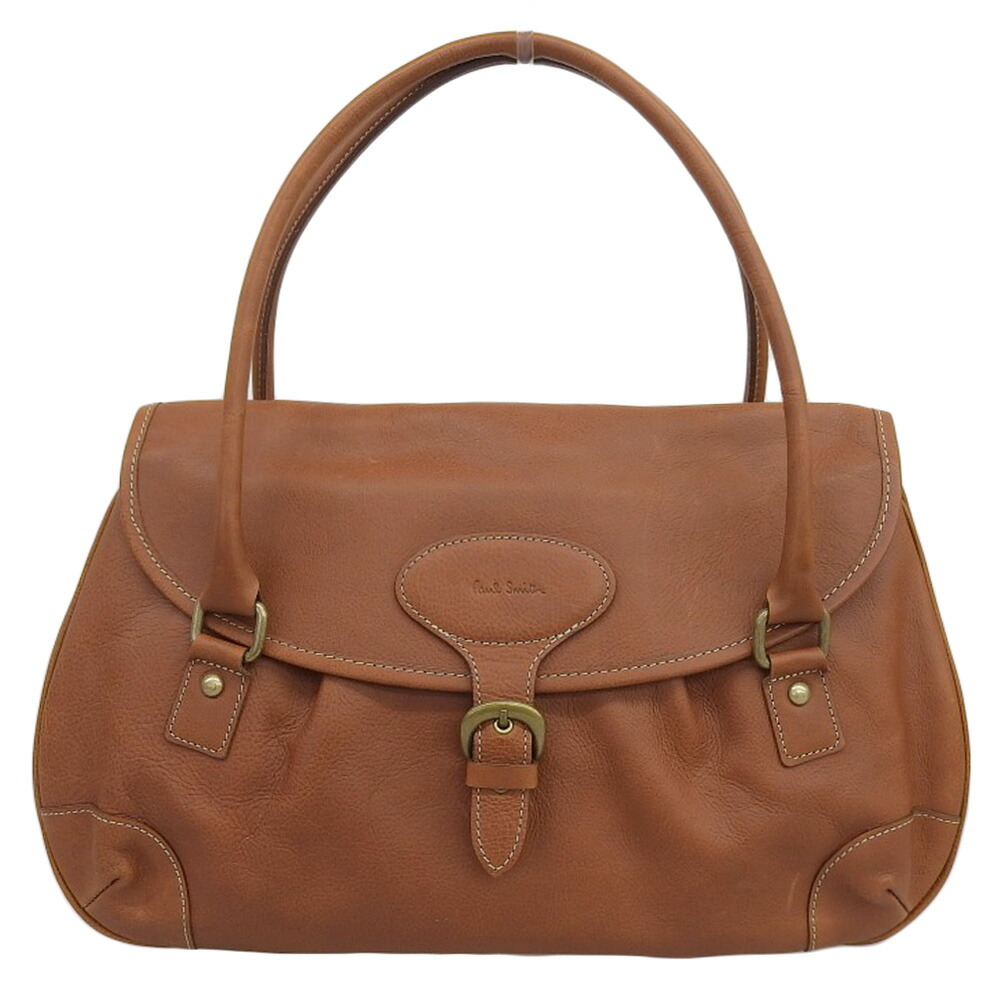 ✨美品✨Paul Smith ポールスミス トートバッグ オールレザー ブラウン 美品 Paul Smith ポール・スミス トートバッグ（✨極美品✨Paul