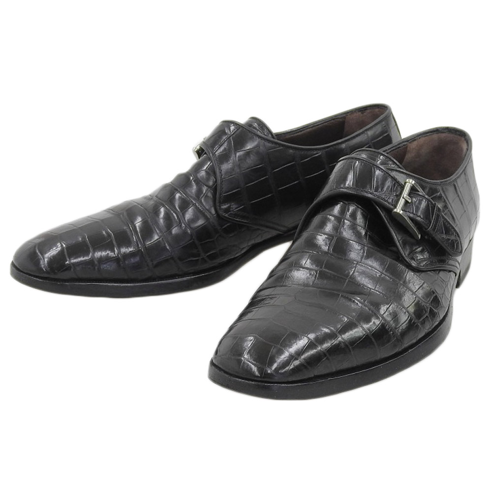 楽天市場】ベッタチーニ 紳士用革靴 牛革×クロコダイルレザー 41