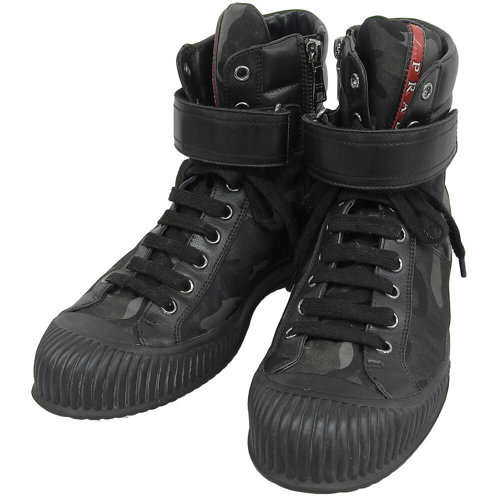 PRADA ブラック スニーカー【お値引き中11日まで】 fbxQRp2RKgotmYRr1EELhS3zNnmwCP