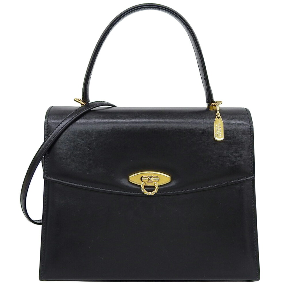 LAUNER ブラック ハンドバッグ 予約商品 リサ Ebony Black | Lisa ブラック – Launer London
