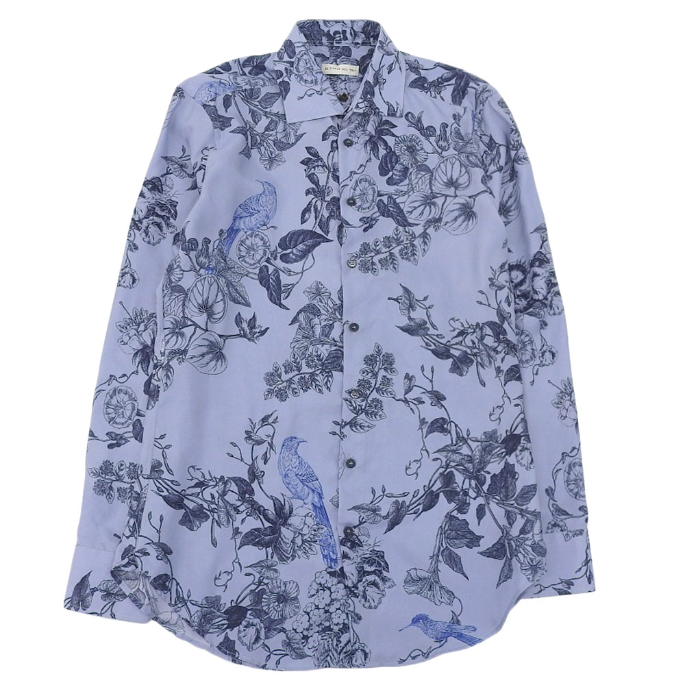 楽天市場】【中古】 ETRO （エトロ）鳥 バード 総柄 シャツ ｼｬﾂ
