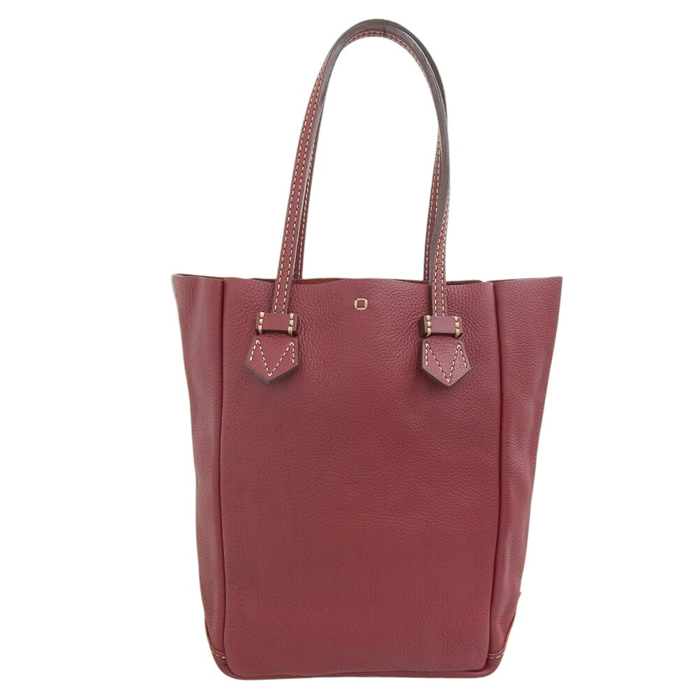 美品 MOREAU PARIS モローパリ トートバッグ 美品】MOREAU PARIS モローパリ レザートートバッグ