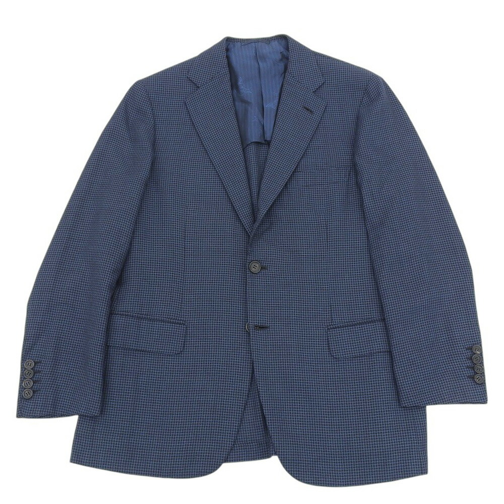 Brioni ネイビー テーラードジャケット Brioni（ブリオーニ）テーラードジャケット 紺 サイズ:50(XL位