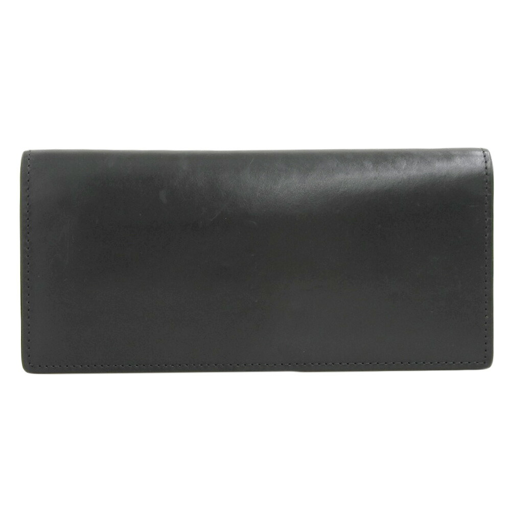 【中古】 箱付美品 ココマイスター COCOMEISTER 現行品 コードバンクルー スチュワート レザー ウォレット 二つ折り長財布 小銭 メンズ ビジネス 定価100000円