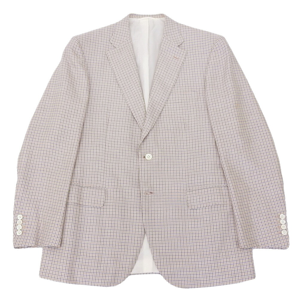 【美品】ブルオーニ　Brioni　チェック　テーラードジャケット 楽天市場】【中古】 Brioni ブリオーニ ｼﾞｬｹｯﾄ メンズ衣類