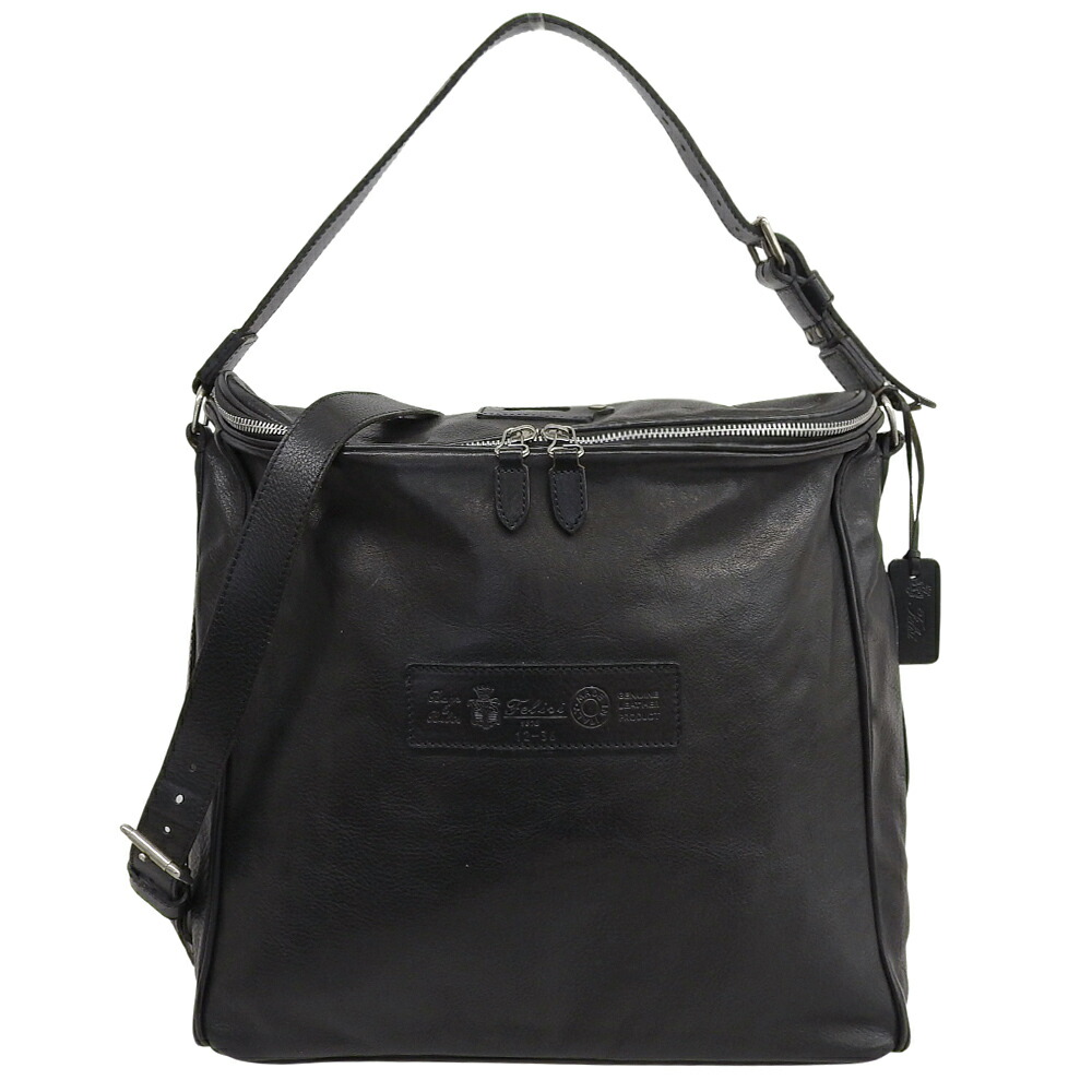 未使用級✨フェリージ 9362 レザー　ショルダーバッグ ブラック 楽天市場】フェリージ felisi FELISI ショルダーバッグ ナイロン