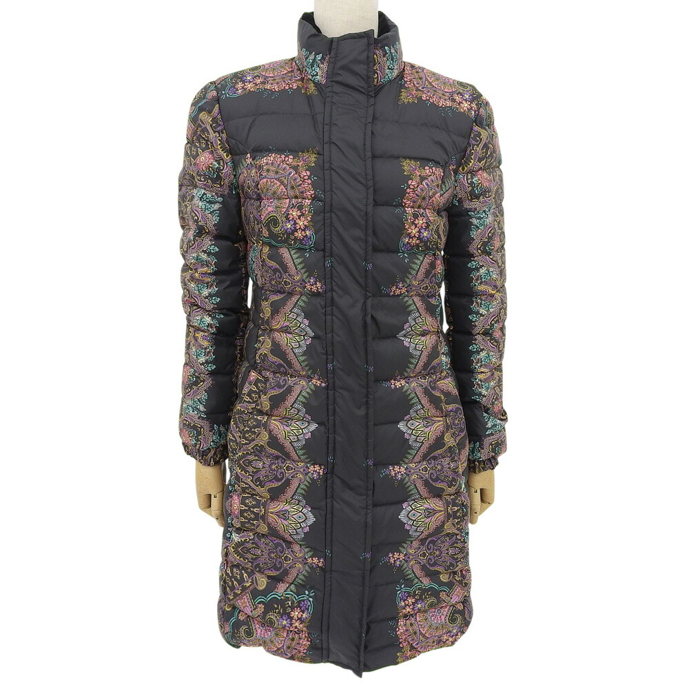 楽天市場】ETRO エトロ ダウンジャケット 良好 サイズ:42 ベージュ