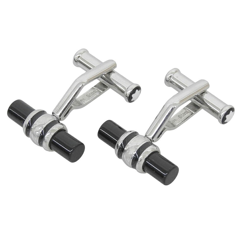 楽天市場】モンブラン MONTBLANC カフスボタン ゴールドxブラック 金属