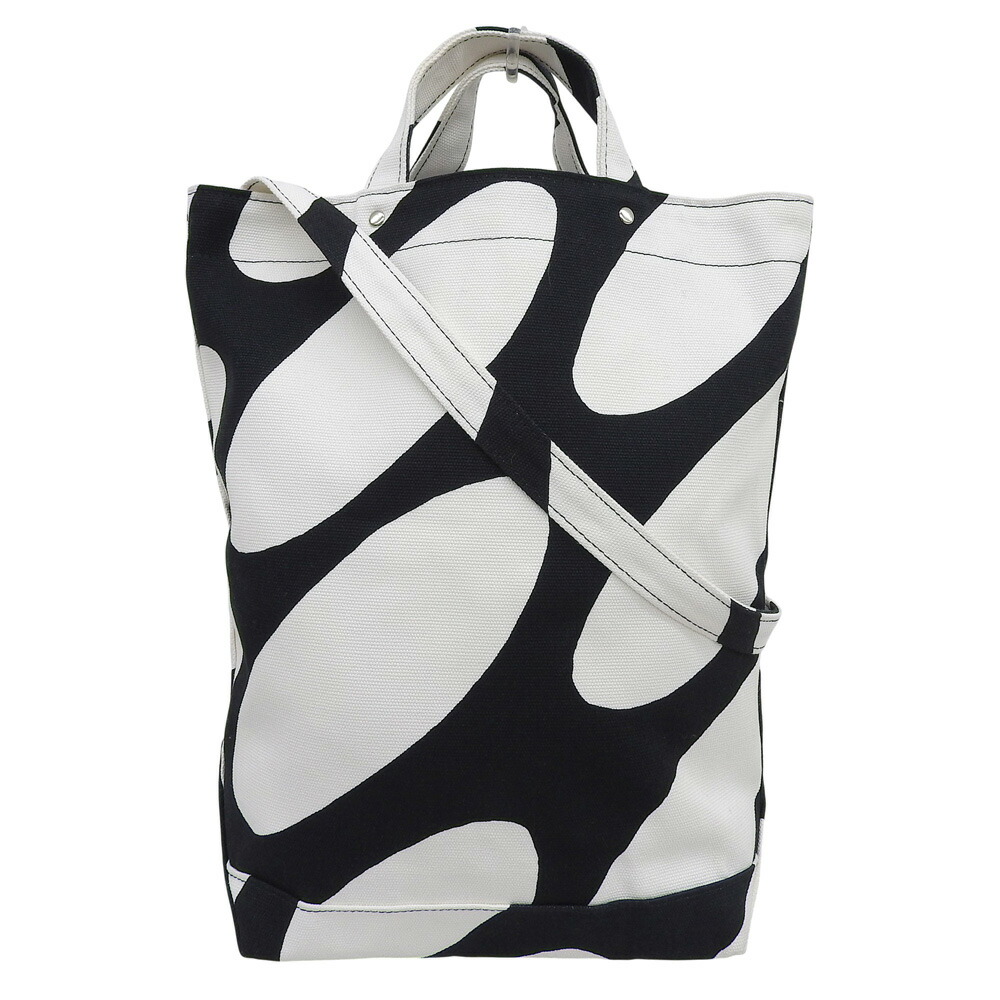 【中古】 超美品 マリメッコ marimekko linssi Odelia bag 2way ショルダー トートバッグ 定価34300円