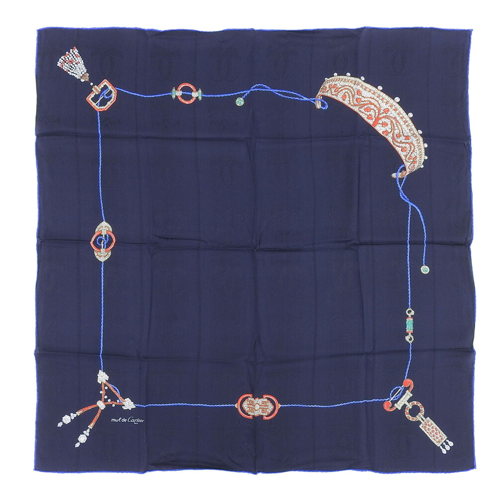 楽天市場】【中古】カルティエ マスト ドゥ カルティエ スカーフ