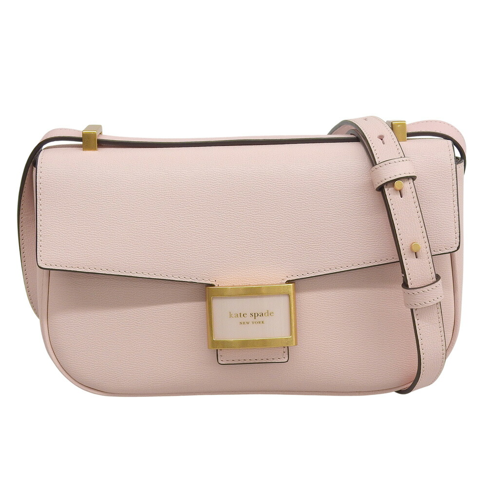 新着【中古】 超美品 ケイトスペード Kate Spade 付け届け K8829-1 ケイティ テクスチャードレザー ゴールドロゴタイプ 並み並み オープンカー ショルダーバッグ 79100円