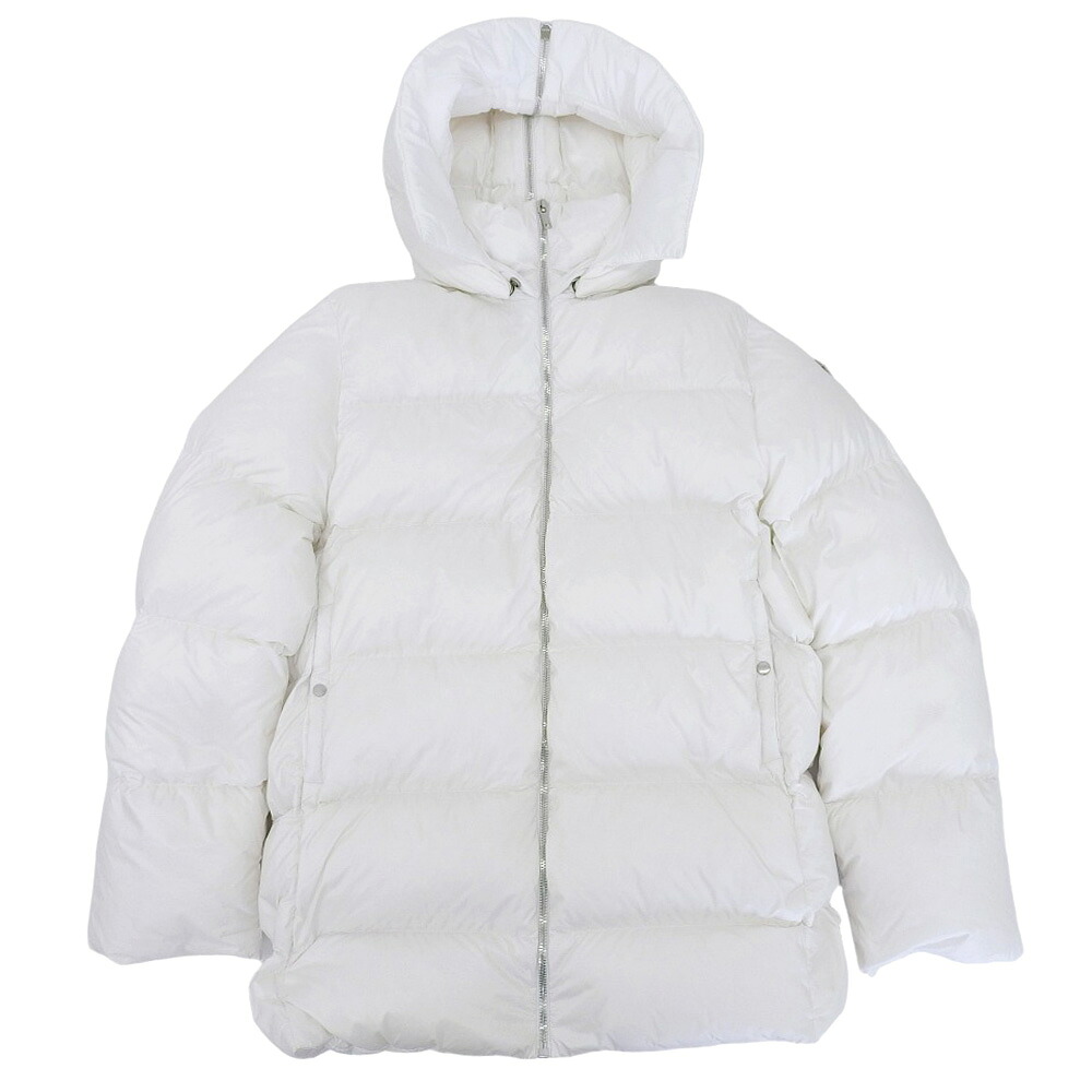 新着【中古】 超美品 モンクレール MONCLER 2024年 MU02D1C02M4426 Cyclopic フーテッド サイクロピック ダウン コート ホワイト 定価422400円|With Trading