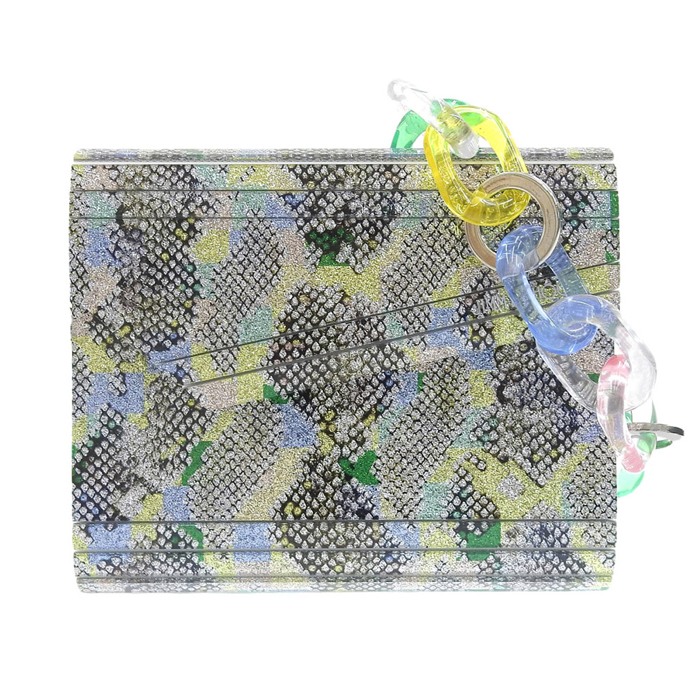 百貨店大売り出し！【中古】超美品 2021年商いもの CANDY 色合いチェーン店 クラッチペダル ショルダーバッグ レディース 通貨価値214600円 ◆ヴァレンヌ→CANDYに決めなおす
