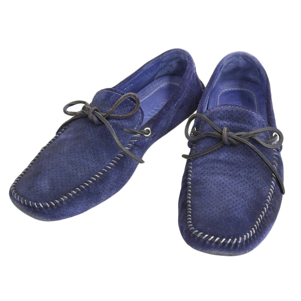 PRADA プラダ ドライビングシューズ ローファー ネイビー PRADA プラダ ドライビングシューズ ローファー ネイビー