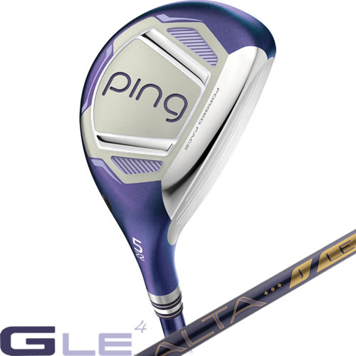 PING GLE4 ハイブリッド ユーティリティ レディース ゴルフ クラブ ALTA J LE 標準シャフト 左用あり