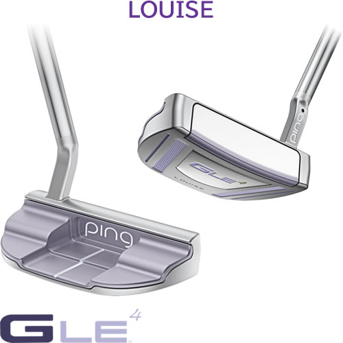 PING GLE4 パター LOUISE ルイーズ レディース ゴルフ クラブ ミッドマレット パター 左用あり|GOLFPLUS