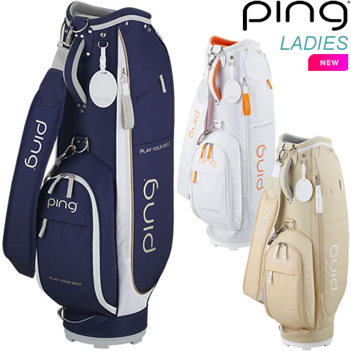 楽天市場】ピン PING キャディバッグ レディース CB-L2302 ソフト PU