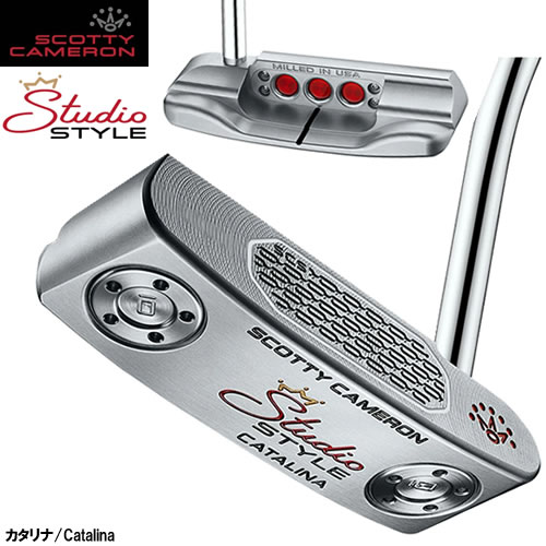タイトリスト Titleist スコッティキャメロン Studio Style スタジオスタイルパター 2025年模範例 Catalina/カタリナ
