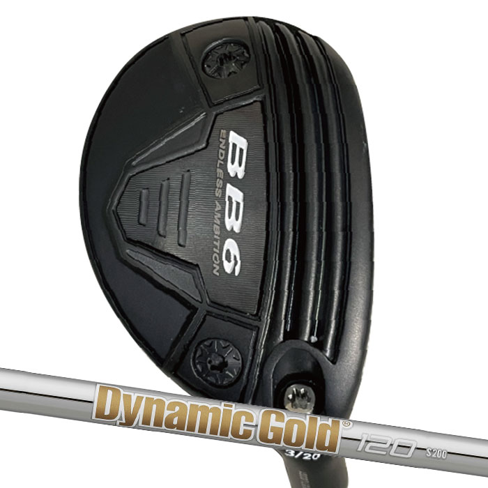 (カスタムクラブ) プログレス Progress BB6 ユーティリティ Dynamic Gold 120 UT