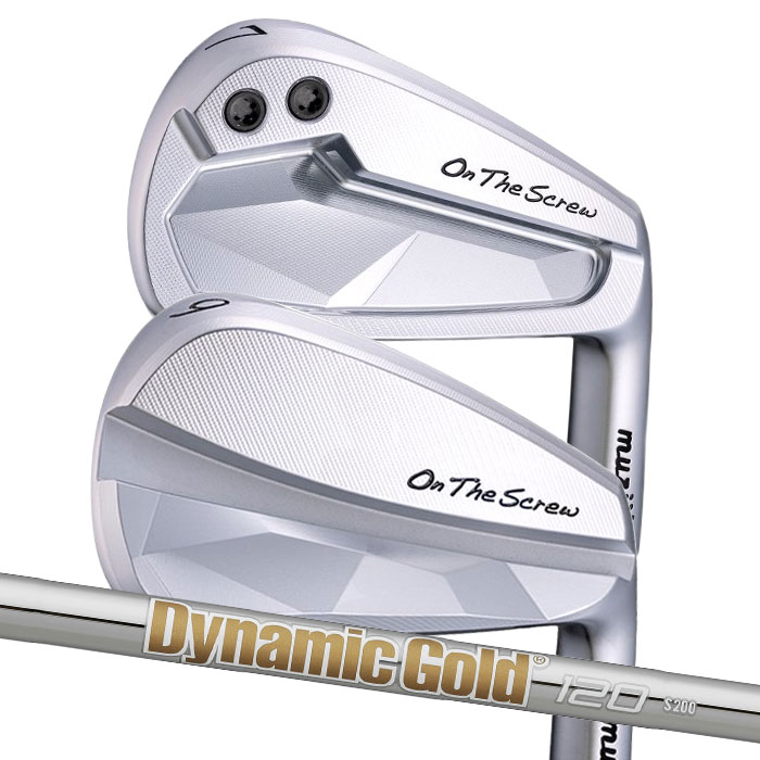 【お買い物マラソン限定!2人に1人最大P100%バック】(カスタムクラブ) ムジーク muziik On The Screw Combo IronDynamic Gold 1207I~AW(5本セット) アイアン|ゴルフショップ ウィザード