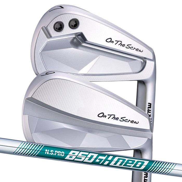 【お買い物マラソン限定！2人に1人最大P100%バック】(カスタムクラブ) ムジーク muziik On The Screw Combo IronN.S.PRO 850 neo7I~AW(5本セット) アイアン｜ゴルフショップ　ウィザード 94,298円