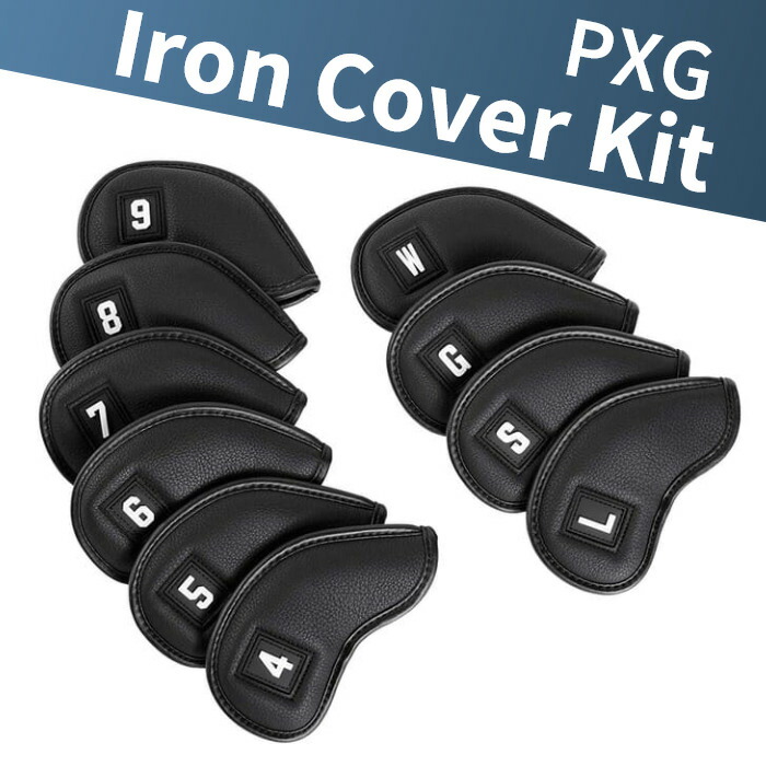 【お買い物マラソン限定！2人に1人最大P100%バック】PXG アイアンカバー 単品セット 11個 セパレート Iron Cover Kit ピーエックスジー Parsons Xtreme Golf｜ゴルフショップ　ウィザード 9,504円