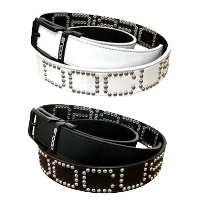ドゥーカス DOCUS DCAC766 DOT BELT ゴルフ ベルト DOCUS ハンドメイド