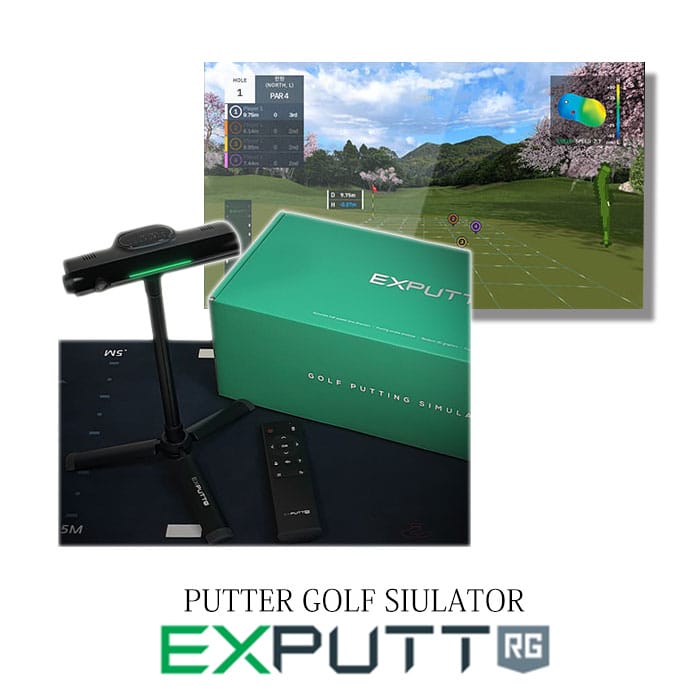 EXPUTT RG パターゴルフシミュレーター (超美品) - ゴルフ