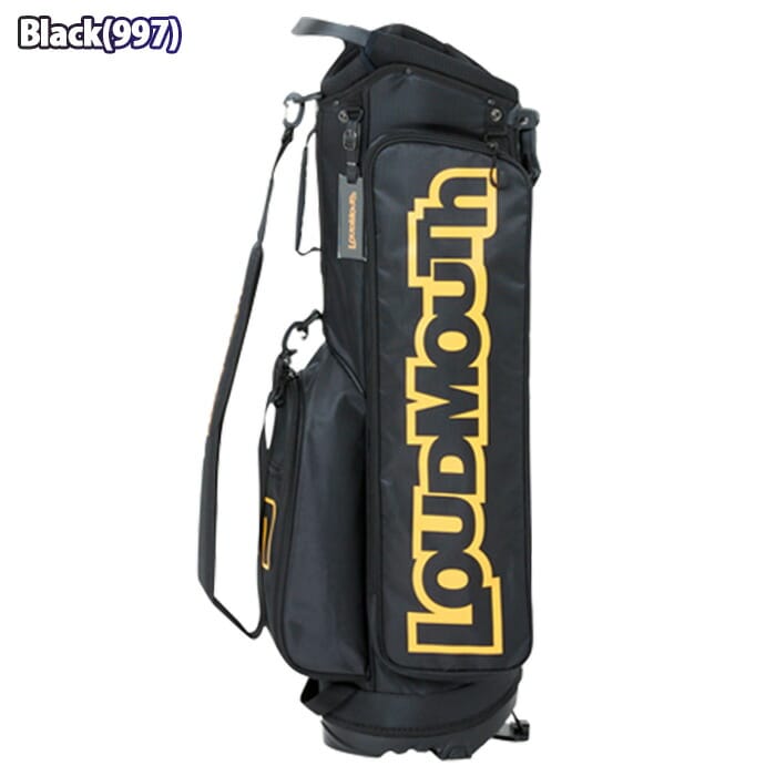 宇宙の香り LOUDMOUTH ラウドマウス 8.5型 軽量 スタンドバッグ Yellow